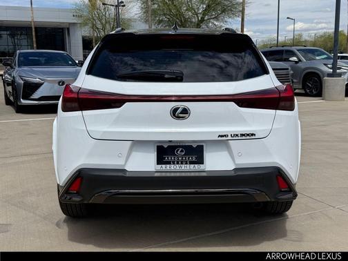 Ultra White w/Obsidian Roof 2026 Lexus UX 300h F SPORT Design