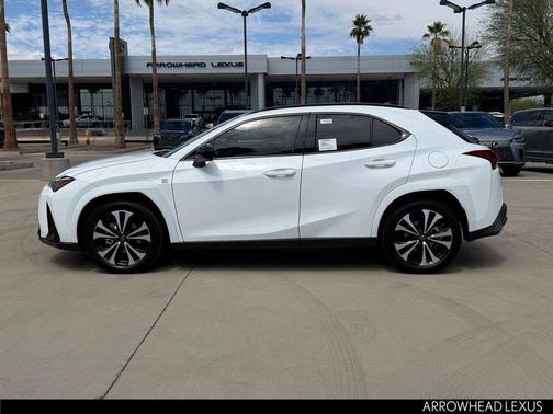 Ultra White w/Obsidian Roof 2026 Lexus UX 300h F SPORT Design