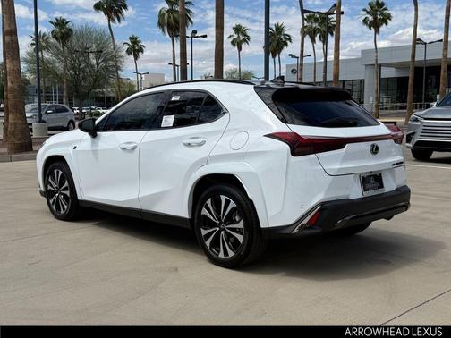 Ultra White w/Obsidian Roof 2026 Lexus UX 300h F SPORT Design