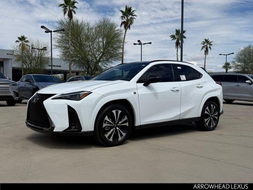 Ultra White w/Obsidian Roof 2026 Lexus UX 300h F SPORT Design