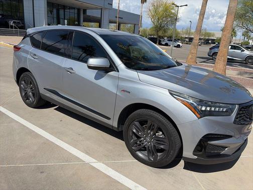 Lunar Silver Metallic 2021 Acura RDX A-Spec