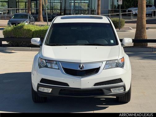 Aspen White Pearl 2013 Acura MDX 3.7L