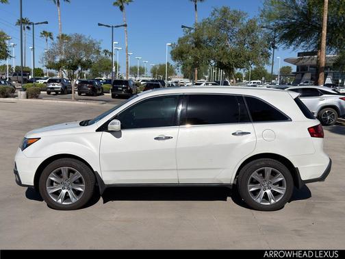 Aspen White Pearl 2013 Acura MDX 3.7L