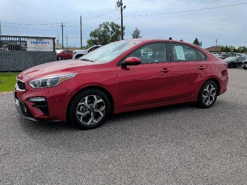 Currant Red 2021 Kia Forte LXS