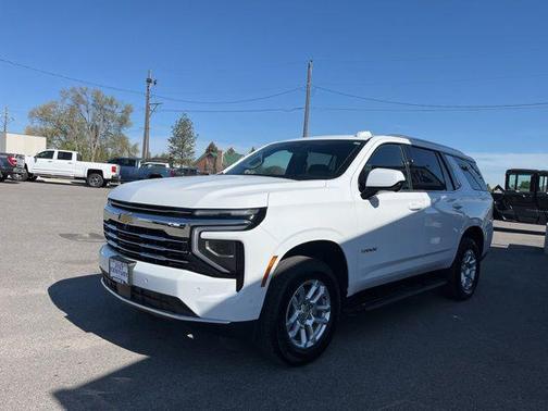 Summit White 2025 Chevrolet Tahoe LT