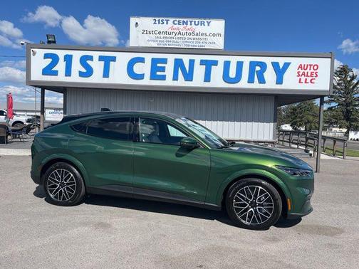 Green Metallic 2025 Ford Mustang Mach-E Premium