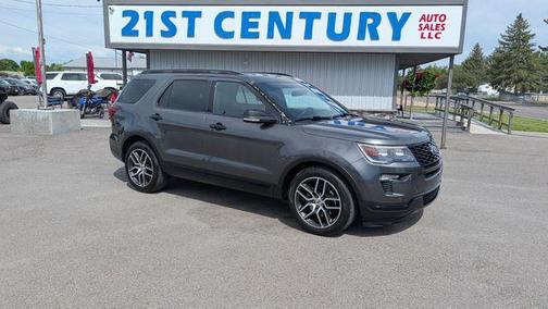 Magnetic 2018 Ford Explorer Sport