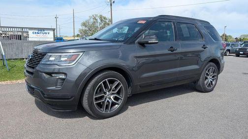 Magnetic 2018 Ford Explorer Sport