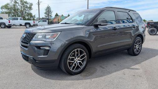 Magnetic 2018 Ford Explorer Sport