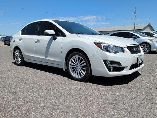Crystal White Pearl 2016 Subaru Impreza 2.0i Limited
