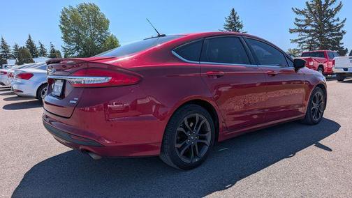 Ruby Red Metallic 2018 Ford Fusion SE