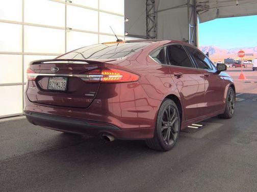 Ruby Red Metallic 2018 Ford Fusion SE