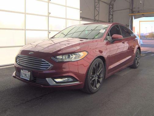 Ruby Red Metallic 2018 Ford Fusion SE