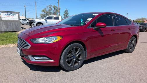 Ruby Red Metallic 2018 Ford Fusion SE