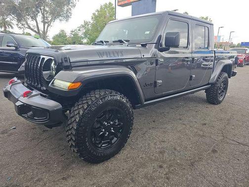 Granite Crystal Metallic Clearcoat 2022 Jeep Gladiator Willys 4x4