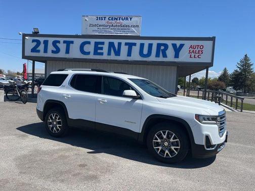 Summit White 2023 GMC Acadia AWD SLT