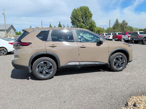 Baja Storm Metallic 2025 Nissan Rogue SV