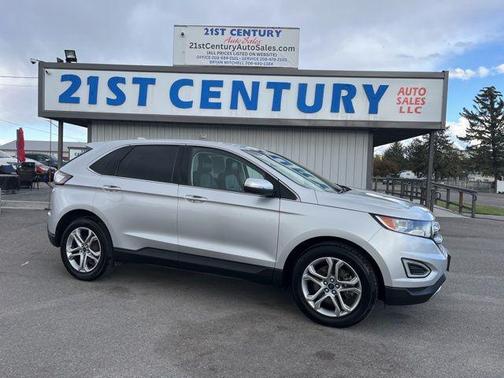 Ingot Silver 2016 Ford Edge Titanium