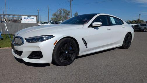 White Metallic 2023 BMW 840 Gran Coupe i xDrive