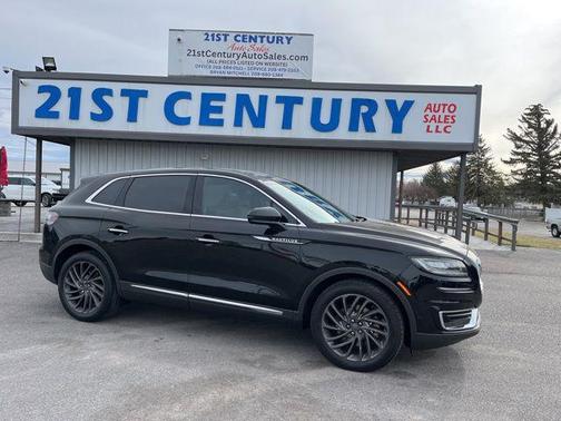 Infinite Black Metallic 2019 Lincoln Nautilus Reserve