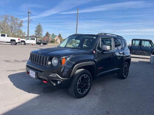 Black 2017 Jeep Renegade Trailhawk