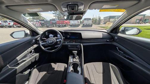 Serenity White 2025 Hyundai ELANTRA SEL