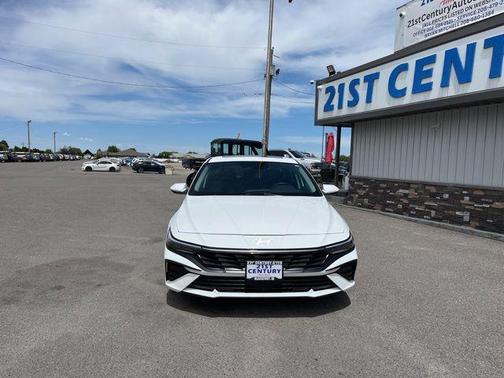 Serenity White 2025 Hyundai ELANTRA SEL