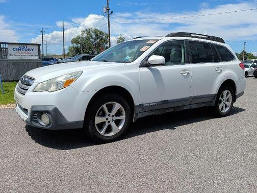 Satin White Pearl 2013 Subaru Outback 2.5i Limited