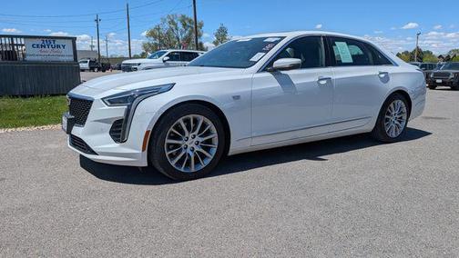 Crystal White 2020 Cadillac CT6 3.6L Luxury