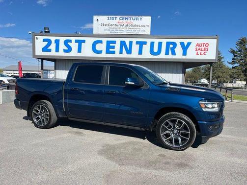 Patriot Blue Pearlcoat 2021 RAM 1500 Sport