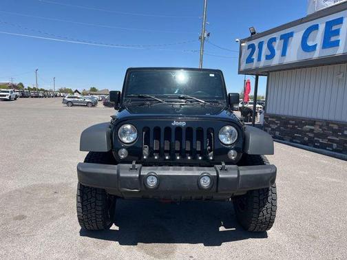 Black Clearcoat 2015 Jeep Wrangler Unlimited Sport