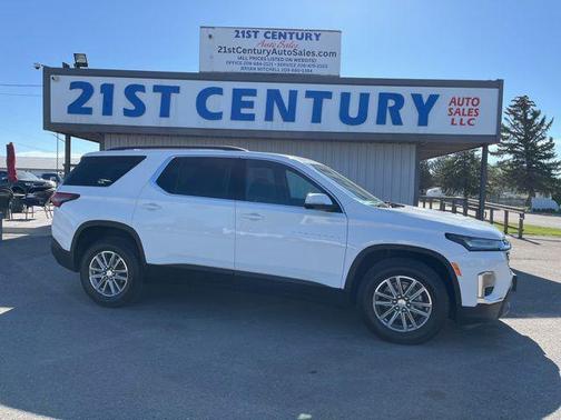 Summit White 2023 Chevrolet Traverse LT Cloth