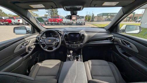 Summit White 2023 Chevrolet Traverse LT Cloth