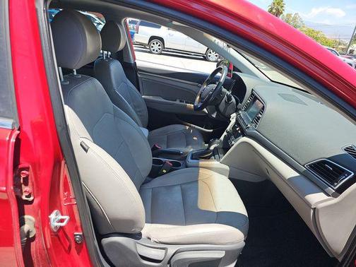 Scarlet Red Pearl 2017 Hyundai ELANTRA Limited