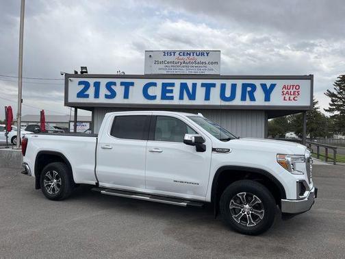 Summit White 2022 GMC Sierra 1500 SLT