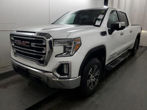 Summit White 2022 GMC Sierra 1500 SLT