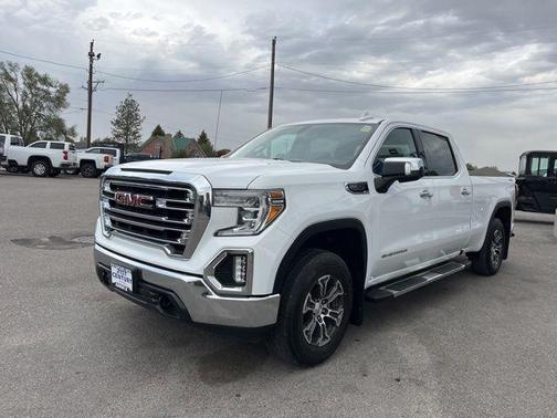 Summit White 2022 GMC Sierra 1500 SLT