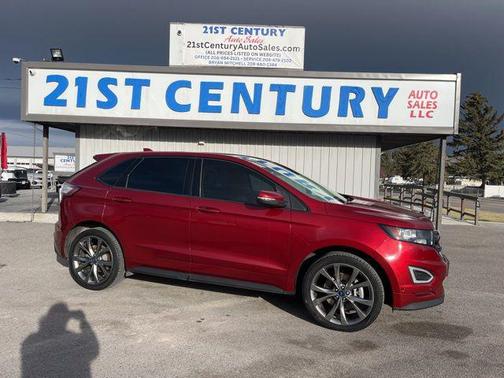 Ruby Red Metallic Tinted Clearcoat 2016 Ford Edge Sport