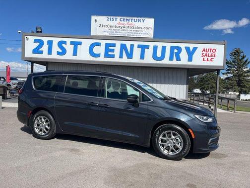Maximum Steel Metallic Clearcoat 2021 Chrysler Pacifica Touring
