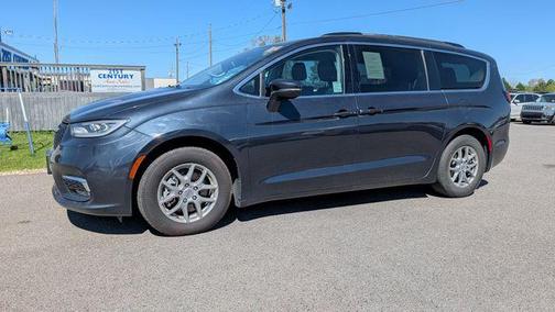Maximum Steel Metallic Clearcoat 2021 Chrysler Pacifica Touring