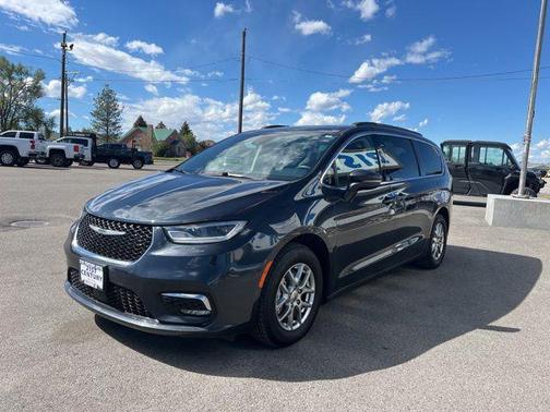 Maximum Steel Metallic Clearcoat 2021 Chrysler Pacifica Touring
