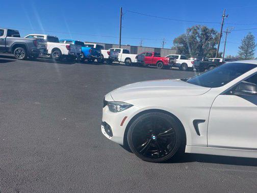 White Metallic 2018 BMW 430 Gran Coupe i