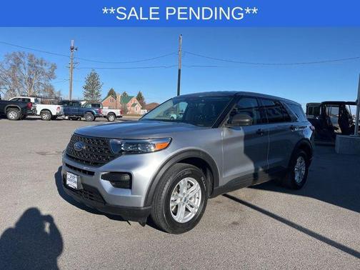 Iconic Silver Metallic 2022 Ford Explorer Base