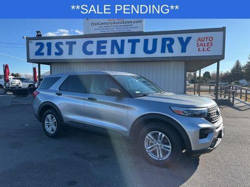 Iconic Silver Metallic 2022 Ford Explorer Base