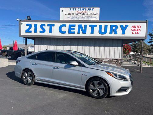 Starlight Silver 2016 Hyundai SONATA Hybrid Limited