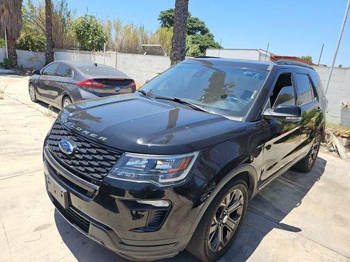 Shadow Black 2018 Ford Explorer Sport