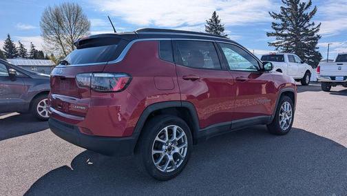 Red Hot Pearlcoat 2025 Jeep Compass Limited