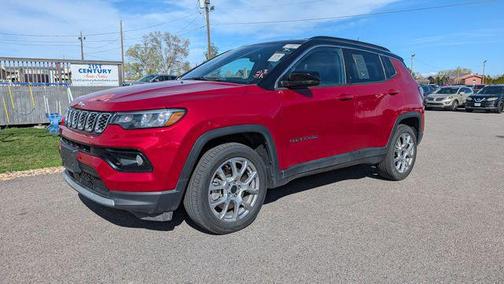 Red Hot Pearlcoat 2025 Jeep Compass Limited