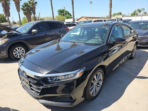 Crystal Black Pearl 2021 Honda Accord LX 1.5T