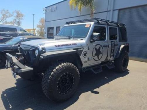 Billet Silver Metallic Clearcoat 2020 Jeep Wrangler Unlimited Sport